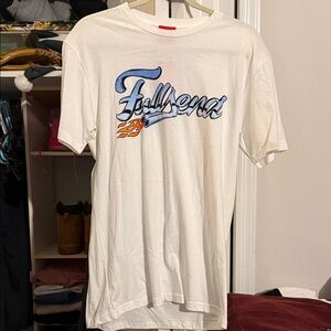 Full Send White Graphic T-Shirt